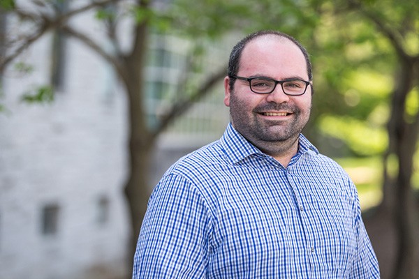 Christopher Mansour, graduate of Villanova's doctoral program in engineering.