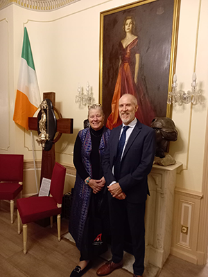 Susan Kelly vonMedicus and Joseph Lennon