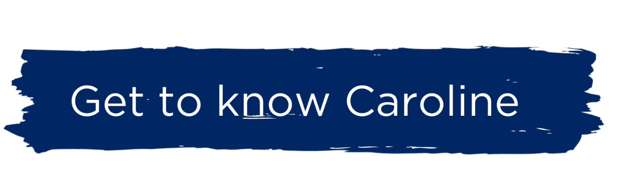 Get to know Caroline McAuliffe banner header