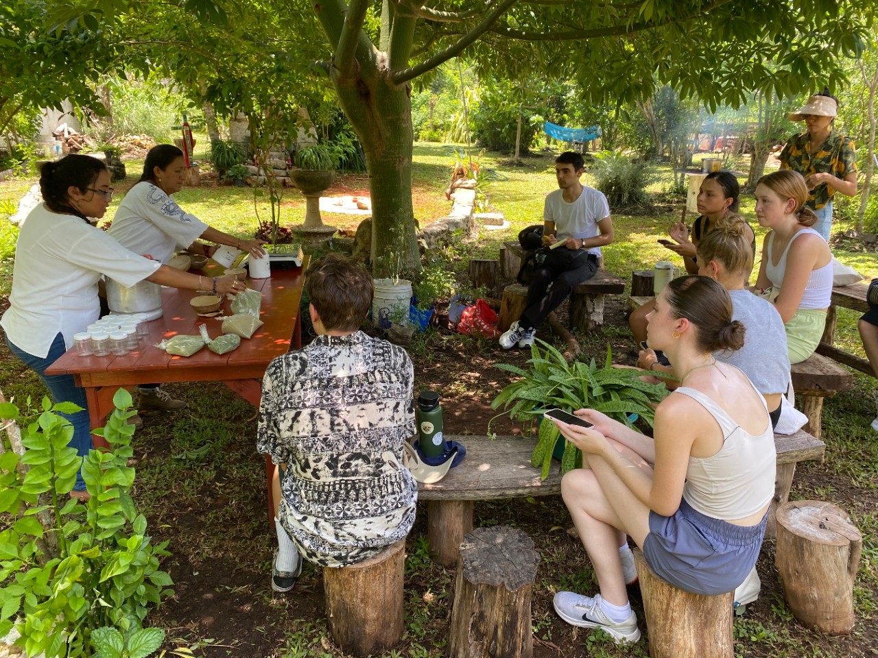 image of students in the Yucatan..