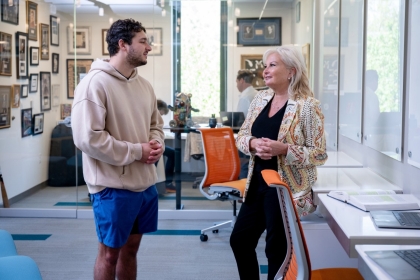 Coursework and programming reflect an important message of the John F. Scarpa Center for Entrepreneurship and Law: finding a way to say "yes" to clients Coursework and programming reflect an important message of the John F. Scarpa Center for Entrepreneurship and Law: finding a way to say "yes" to clients