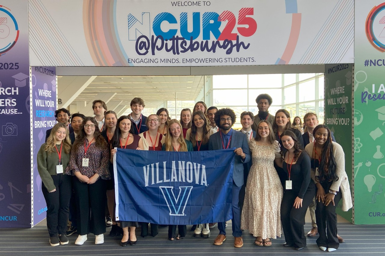 Villanova Sends Record 27 Student Researchers to Present at National Conference for Undergraduate Research 