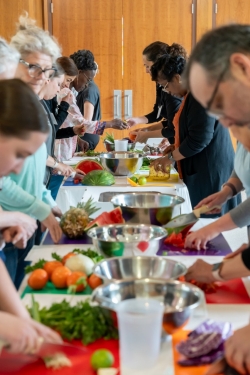 Culinary Med 101-Group at table