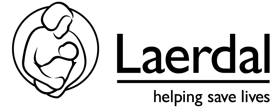 Logo Laerdal Global Health - black and white Logo Laerdal Global Health - black and white