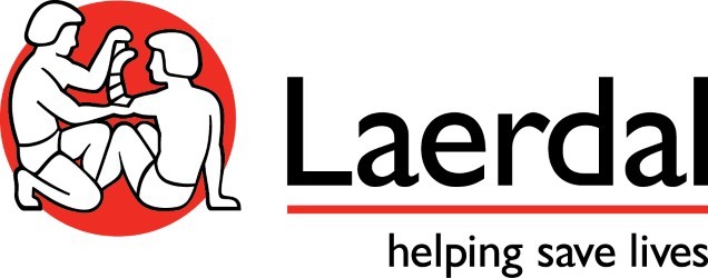 Laerdal-color logo Laerdal logo