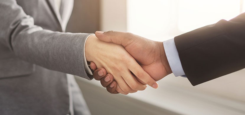 Handshake Stock Image