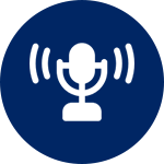 icon of a microphone