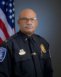 Vincent Thomas, Public Safety Lieutenant in the Public Safety Department.