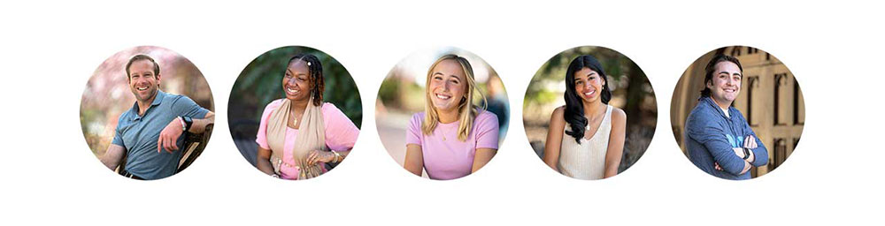 Five Supporting Success Student Portraits